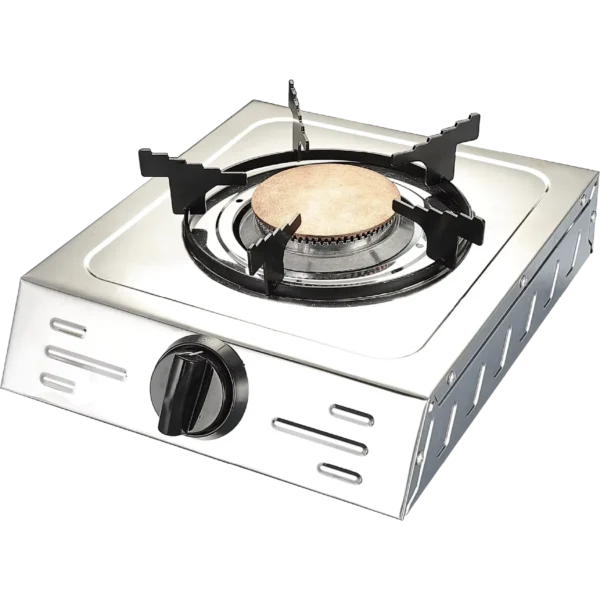 Cocina de gas Inox de Una Hornilla   X8