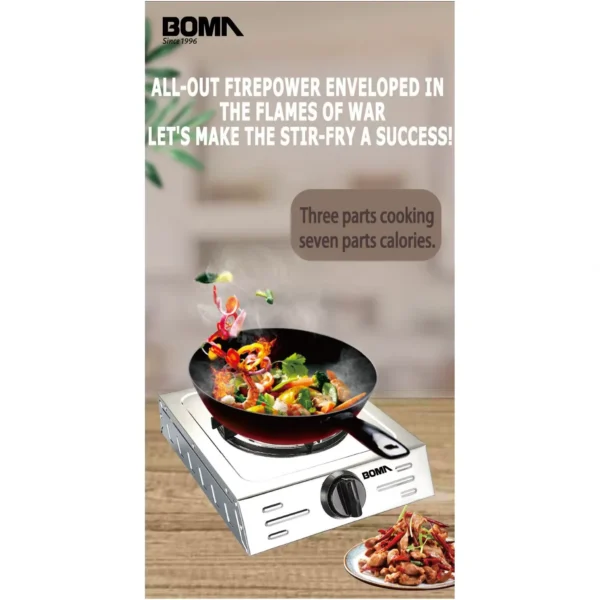 Cocina de gas Inox de Una Hornilla   X8 - Imagen 4