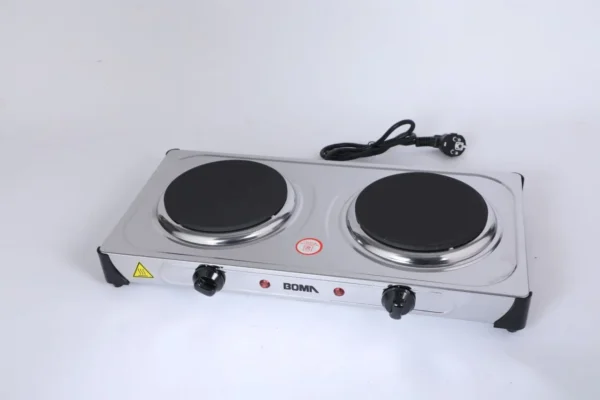 Cocina de Dos Hornilla Placa Calefactora 2000W X6 - Imagen 2