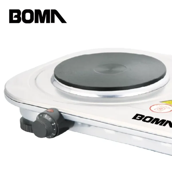 Cocina de Dos Hornilla Placa Calefactora 1000W+1500W X6 - Imagen 3