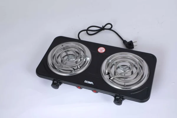 Cocina de Dos Hornilla en Espiral  2000W X6 - Imagen 2