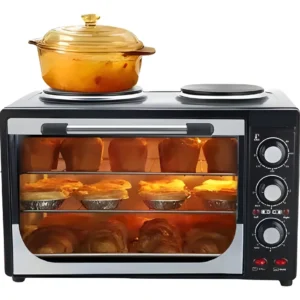 Horno de 35L con Dos Estufas 3200W X3