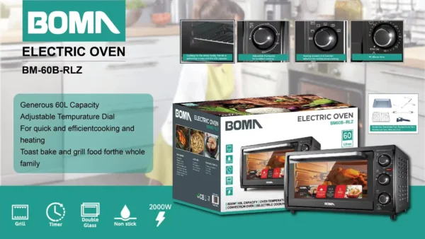 Horno de 48L 2000W X3 - Imagen 2