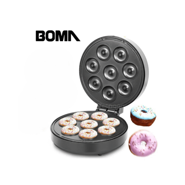Máquina de Mini Donas de 8 Moldes Antiadherente 1400W X10