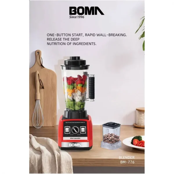 Licuadora 3.0L de 15 Velocidades más Moldedor de Granos 1000W X6 - Imagen 2