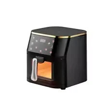 Freidora de Aire de 10L Digital con visor 1400W X4