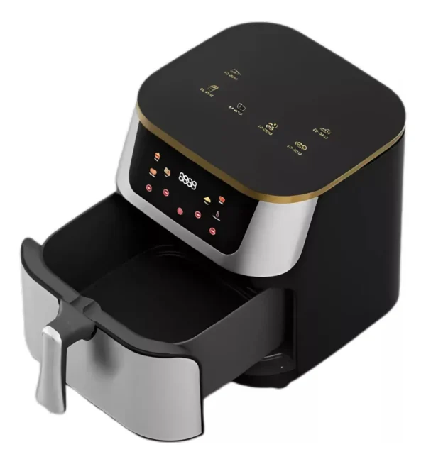 Freidora de Aire de 10L Inox Digital 1400W X4