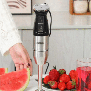 Batidora y Licuadora de Inmersión Inox 4 en 1 más Picatodo y Recipiente 600W X18