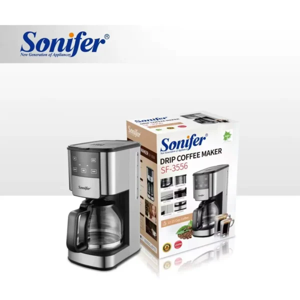 Máquina Cafetera de 1.8L Digital para 12-15 tazas 1000W X4