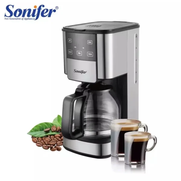 Máquina Cafetera de 1.8L Digital para 12-15 tazas 1000W X4 - Imagen 5