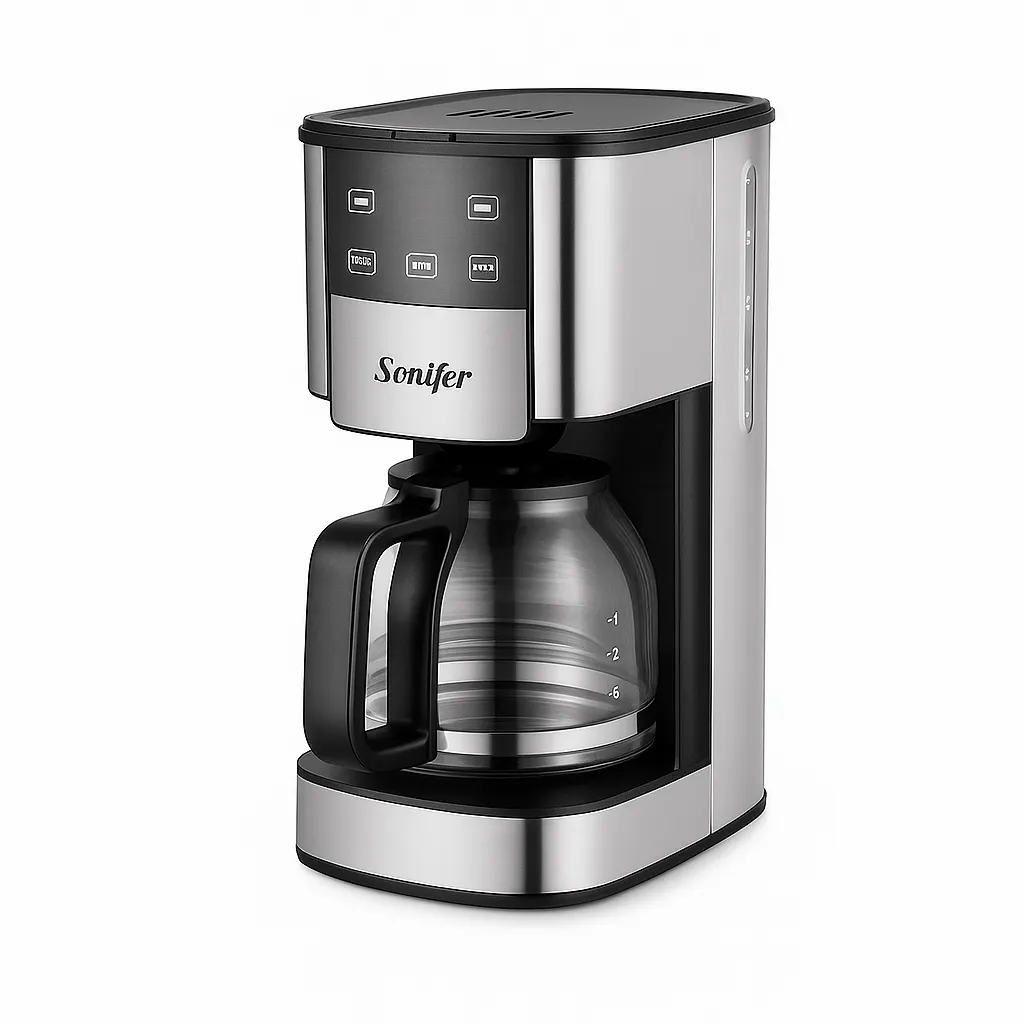 Máquina Cafetera de 1.8L Digital para 12-15 tazas 1000W X4